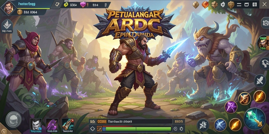 Tampilan menakjubkan dari pertarungan seru dalam 8364.