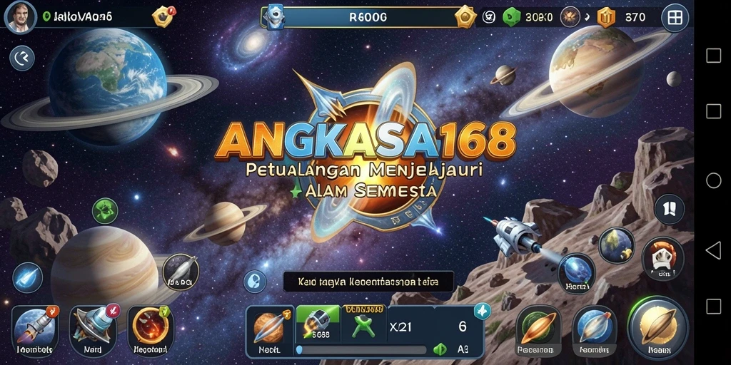Tampilan menawan dari gameplay <strong>ANGKASA168</strong> yang penuh petualangan.
