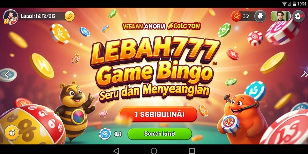 Tangkapan layar LEBAH777 menampilkan keseruan bermain Bingo secara langsung.