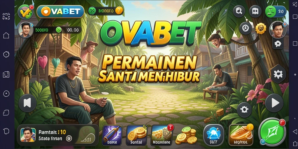 Tampilan gameplay OVABET yang mengasyikkan dan penuh warna.