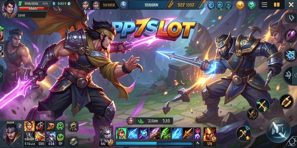 Tampilan seru dari gameplay PP7SLOT yang penuh aksi.