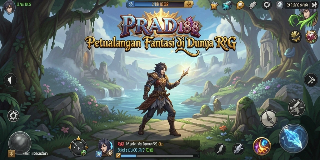 Tangkapan layar menampilkan aksi berani dalam gameplay RPG.