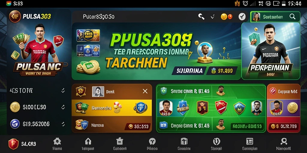 Screenshot utama PULSA303 menampilkan pengalaman taruhan yang mendebarkan.