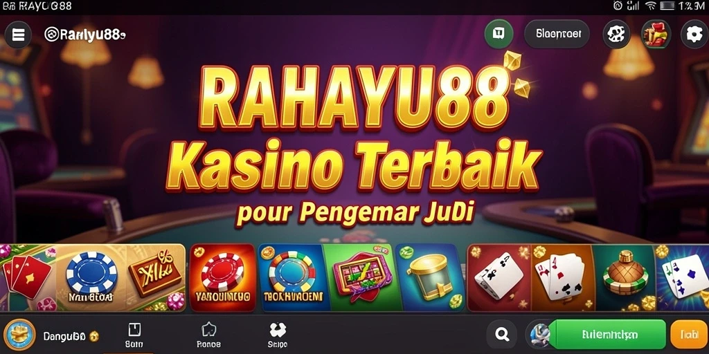 Tangkapan layar permainan RAHAYU88 yang menampilkan grafis Kasino yang mengesankan.