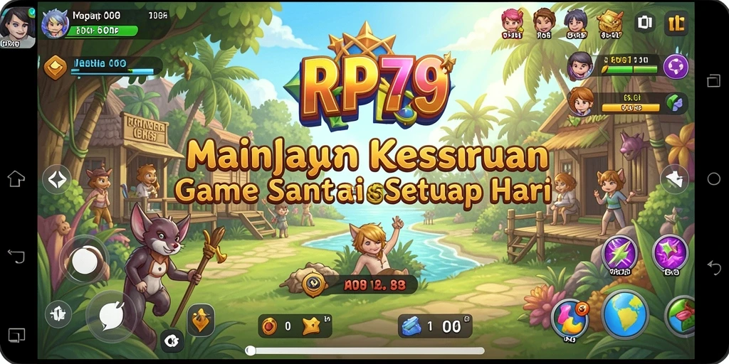 Menampilkan gameplay sederhana dan seru dalam RP79.