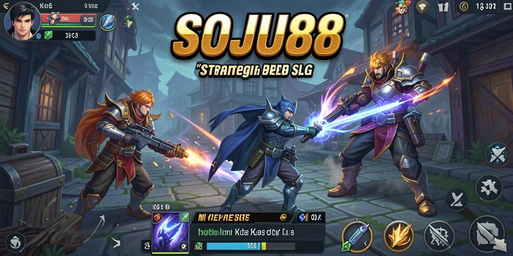 Tampilan gameplay menarik dalam SOJU88 dengan elemen strategi mendalam.