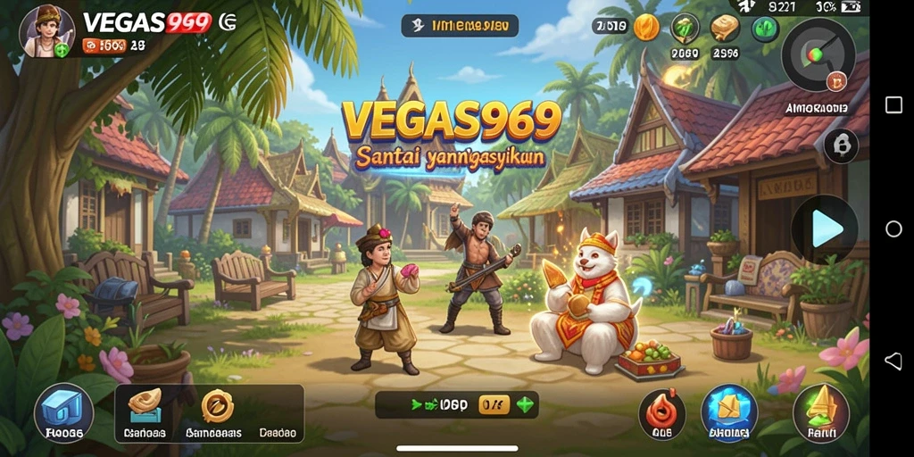 Tampilan gameplay <strong>VEGAS969</strong> yang menarik dan penuh warna.
